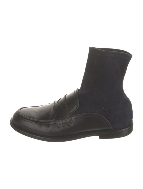 Loewe Leather Combat Boots