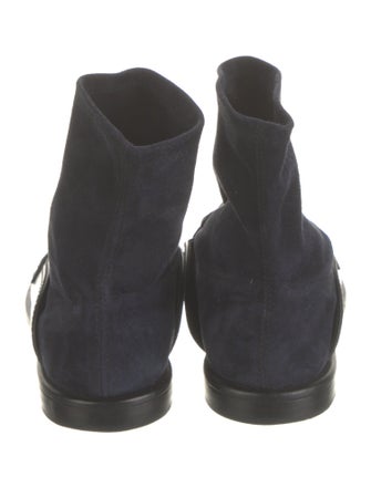 Loewe Leather Combat Boots