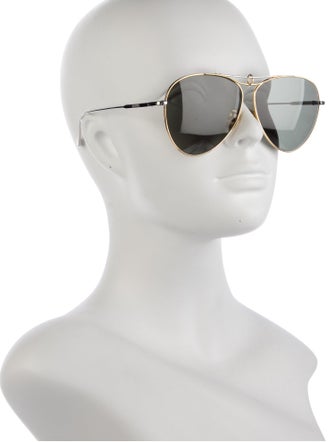 Loewe Aviator Tinted Sunglasses