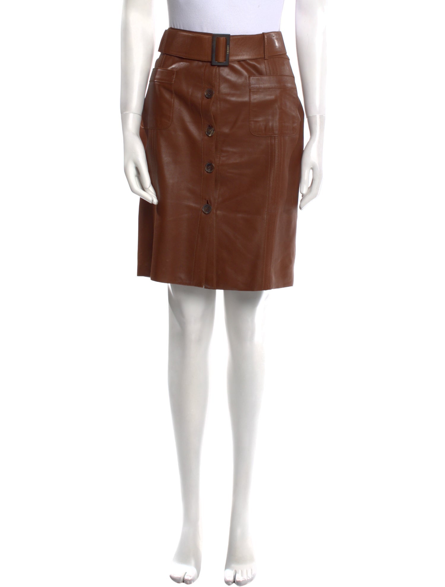 Loewe Vintage Knee-Length Skirt