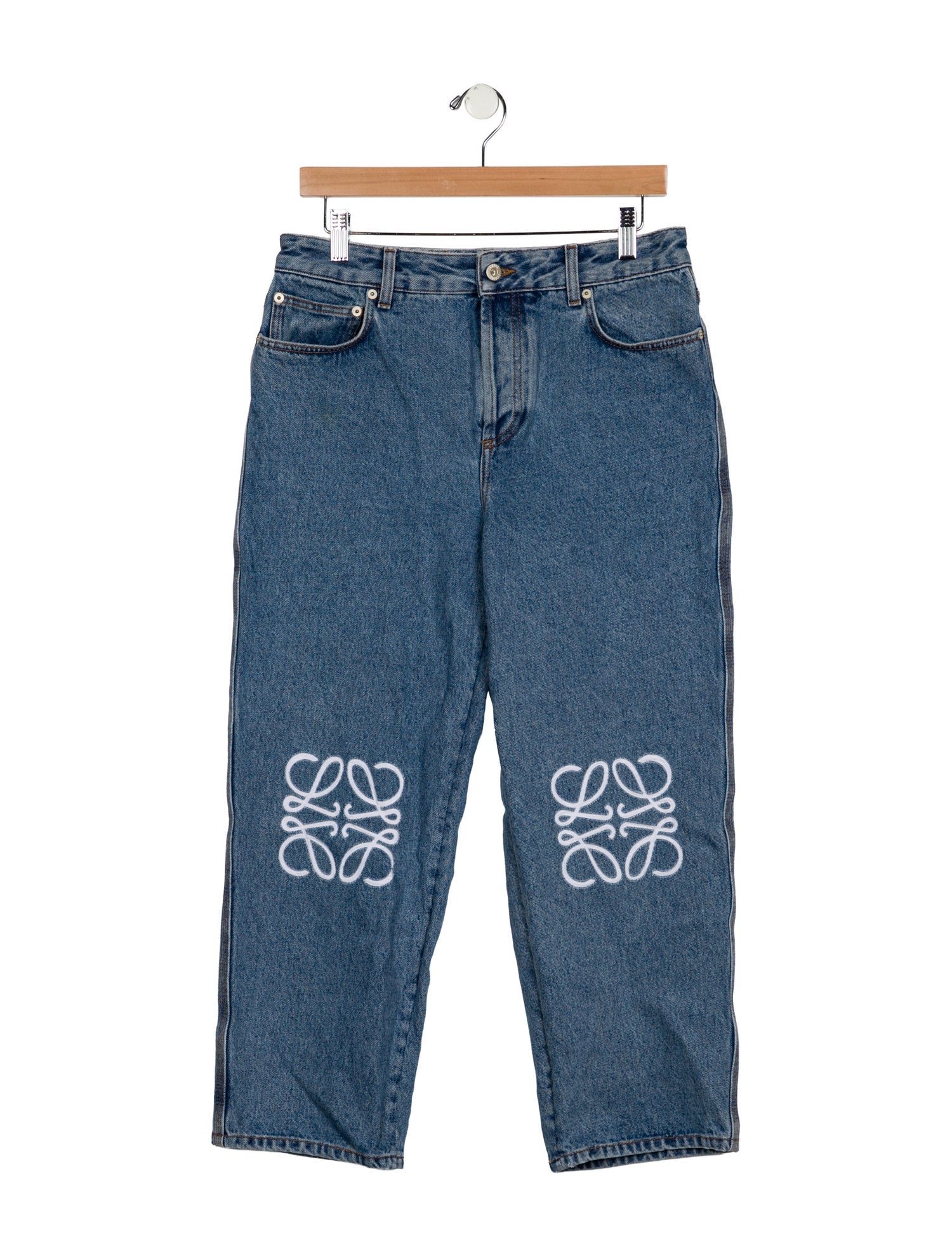 Loewe Anagram Straight Leg Jeans