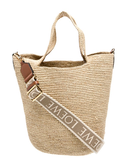 Loewe Raffia Slit Mini 2024