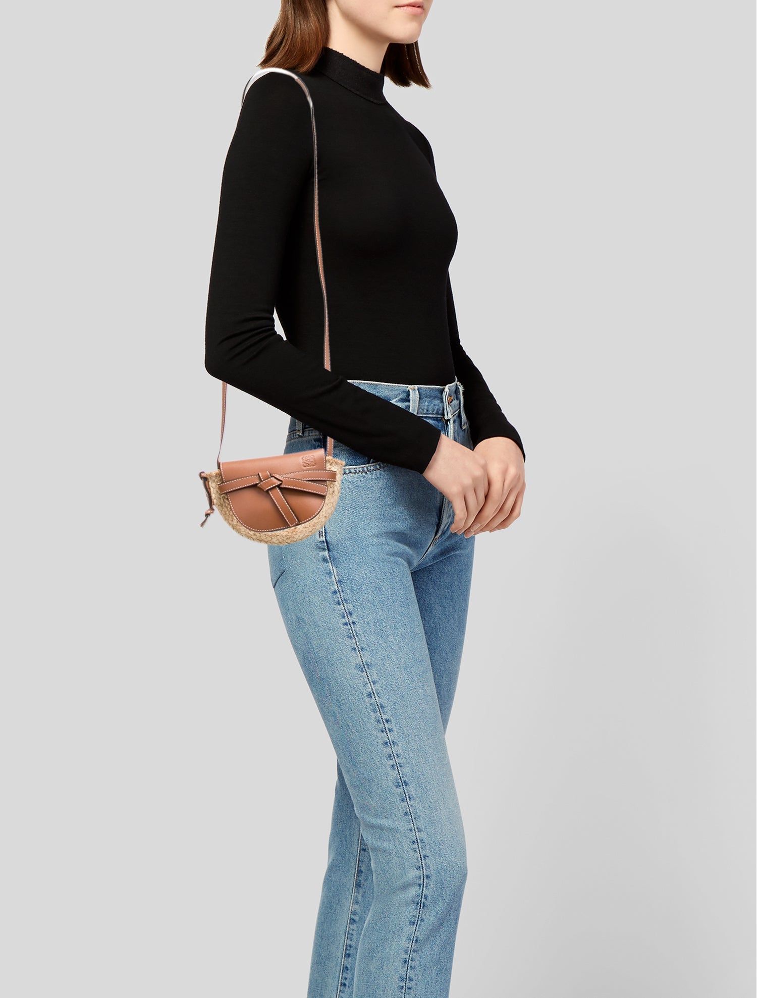 Loewe Raffia Gate Mini