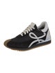 Loewe Suede Colorblock Pattern Sneakers