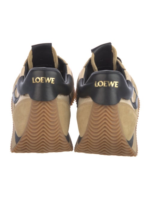 Loewe Suede Graphic Print Sneakers