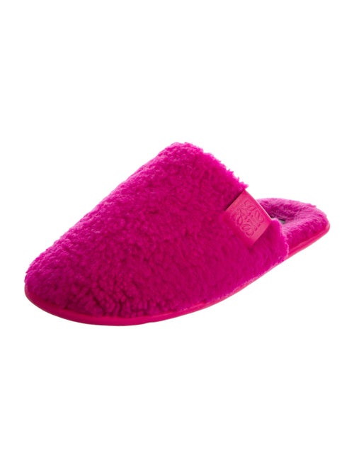 Loewe Shearling Mules