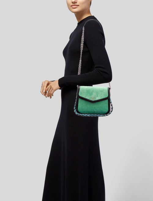 Loewe Suede Shoulder Bag