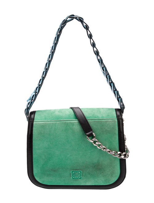 Loewe Suede Shoulder Bag