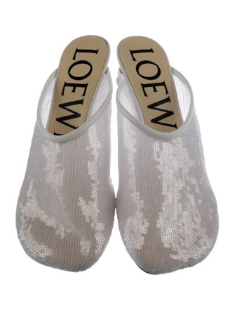 Loewe Sequins Mules