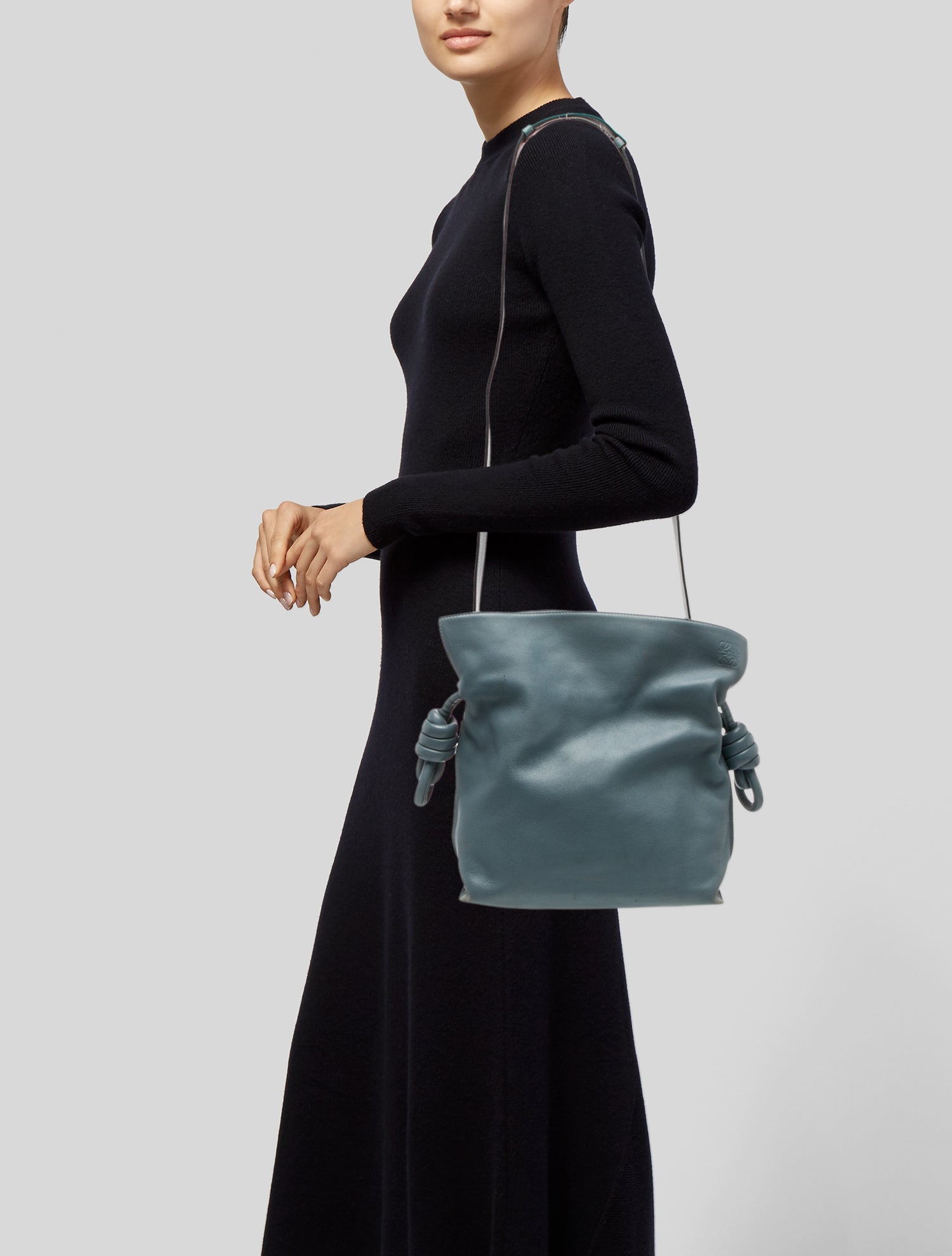 Loewe Leather Flamenco Knot Medium