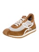 Loewe Suede Colorblock Pattern Sneakers