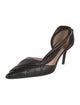 Loewe Leather Pleated Accents D'Orsay Pumps