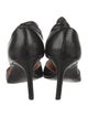 Loewe Leather Pleated Accents D'Orsay Pumps
