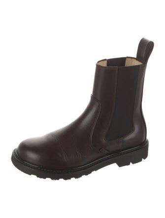 Loewe Leather Chelsea Boots