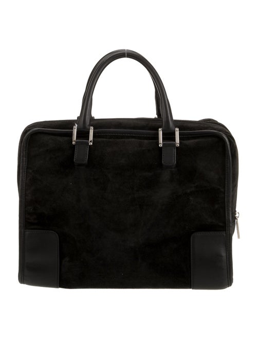 Loewe Suede Top Handle Bag