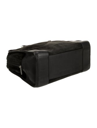 Loewe Suede Top Handle Bag