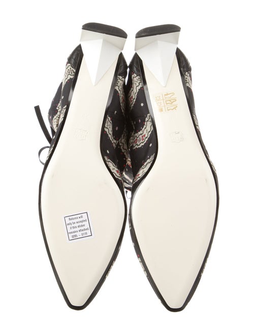 Loewe Nylon Striped Lace-Up Boots