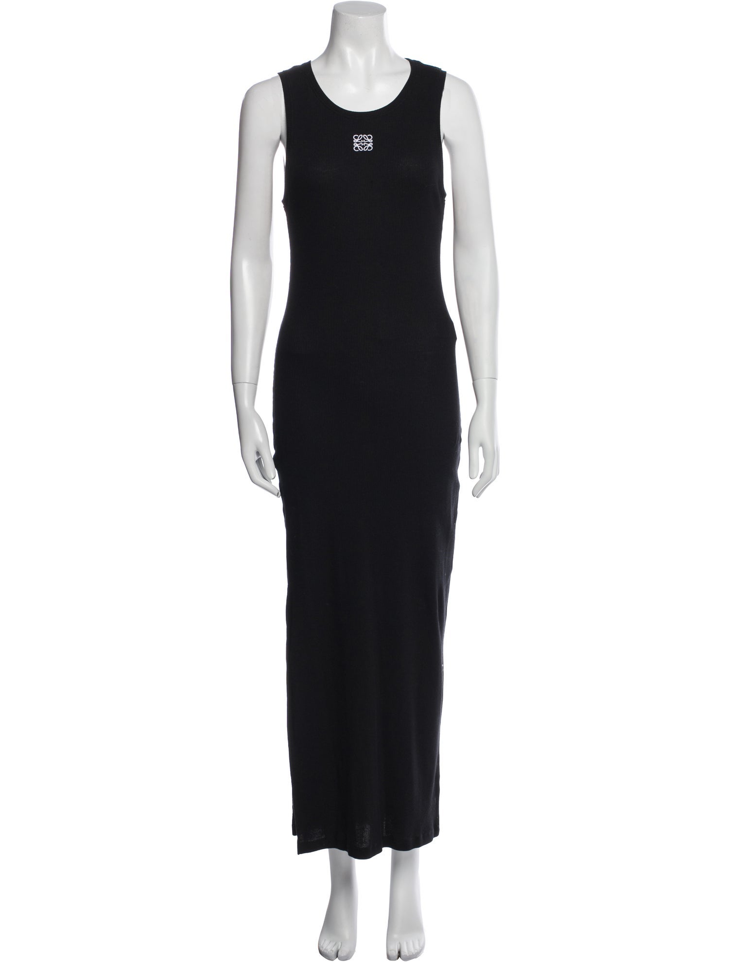 Loewe Scoop Neck Long Dress