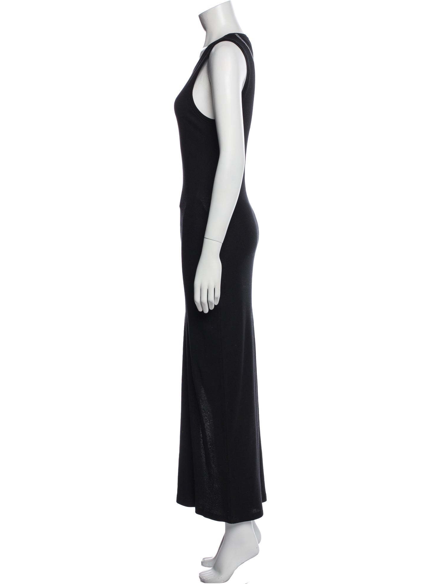 Loewe Scoop Neck Long Dress