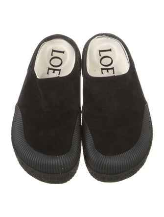 Loewe Suede Mules