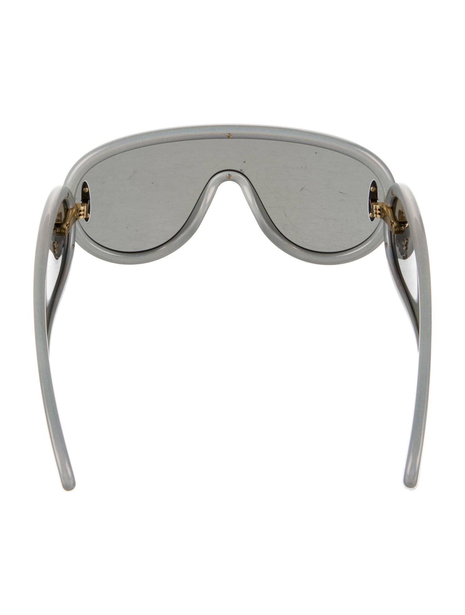 Loewe Shield Mirrored Sunglasses