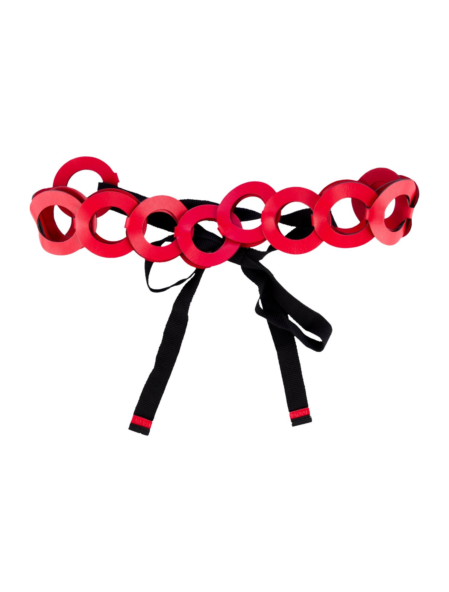 Loewe Wide Leather Waist Belt