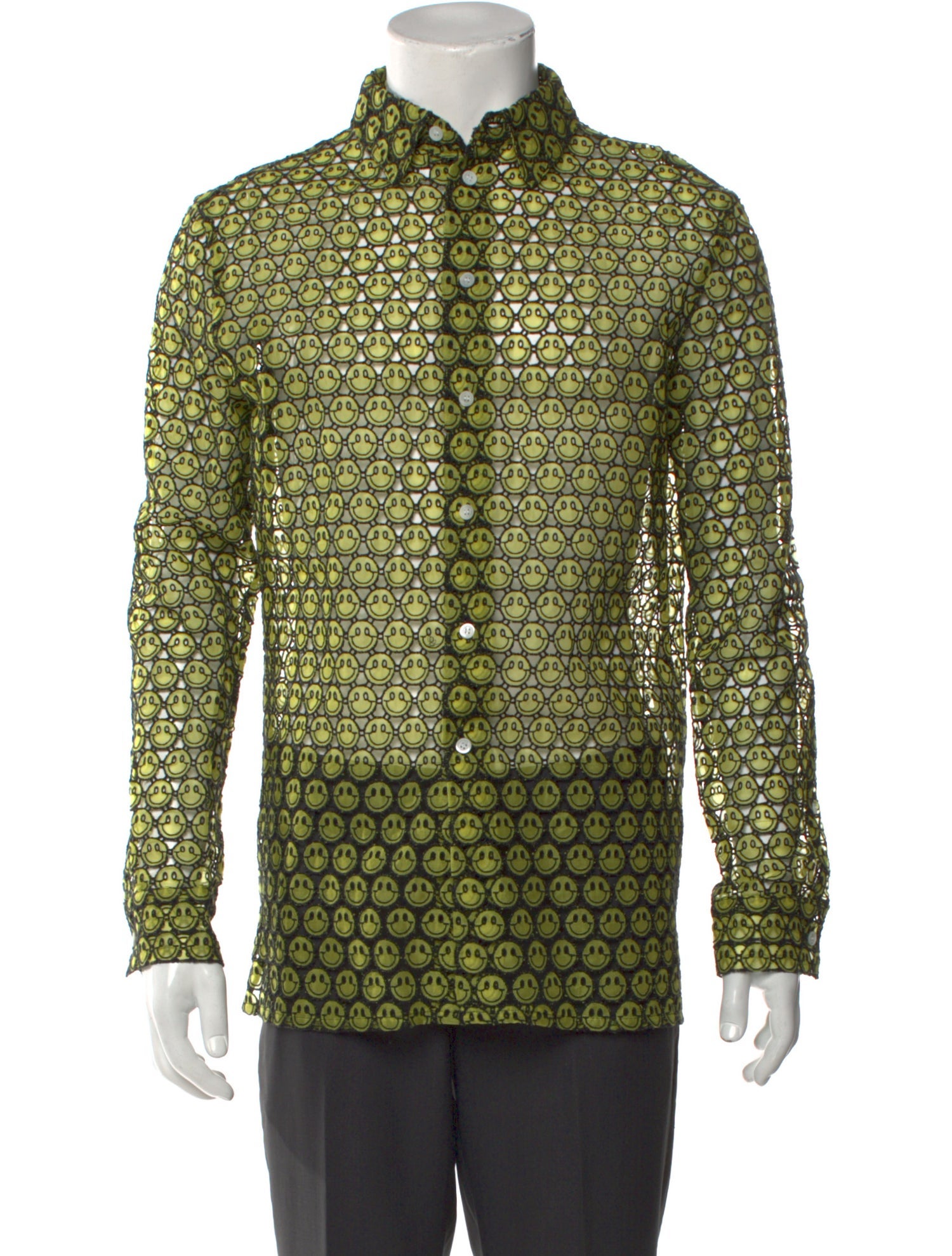 Loewe x Smiley Graphic Long Sleeve Printed Shirt w/ Tags