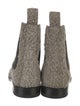 Loewe Suede Colorblock Pattern Chelsea Boots