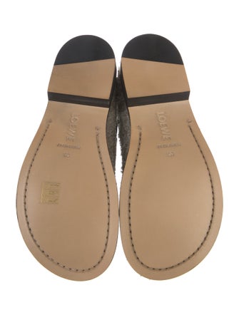 Loewe Suede Colorblock Pattern Chelsea Boots