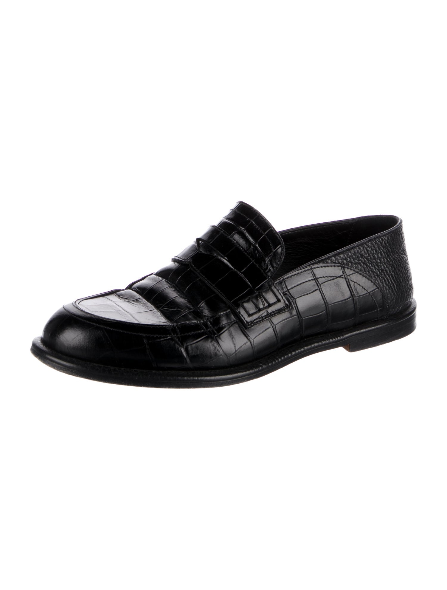 Loewe Leather Loafers