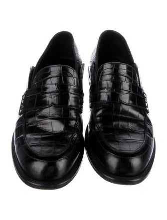 Loewe Leather Loafers