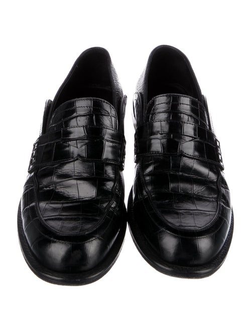 Loewe Leather Loafers