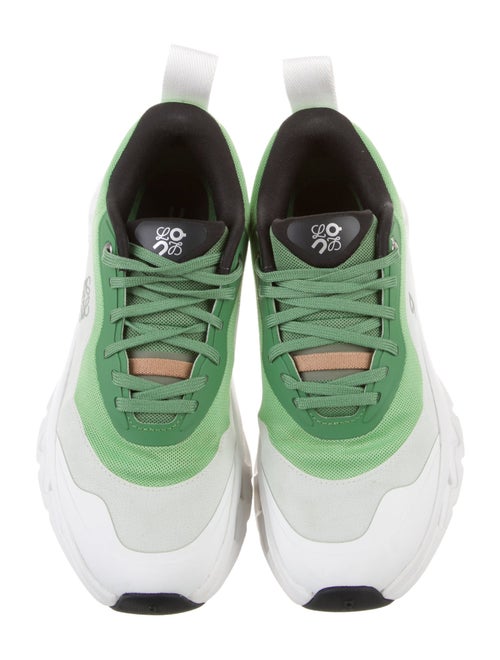 Loewe Colorblock Pattern Athletic Sneakers