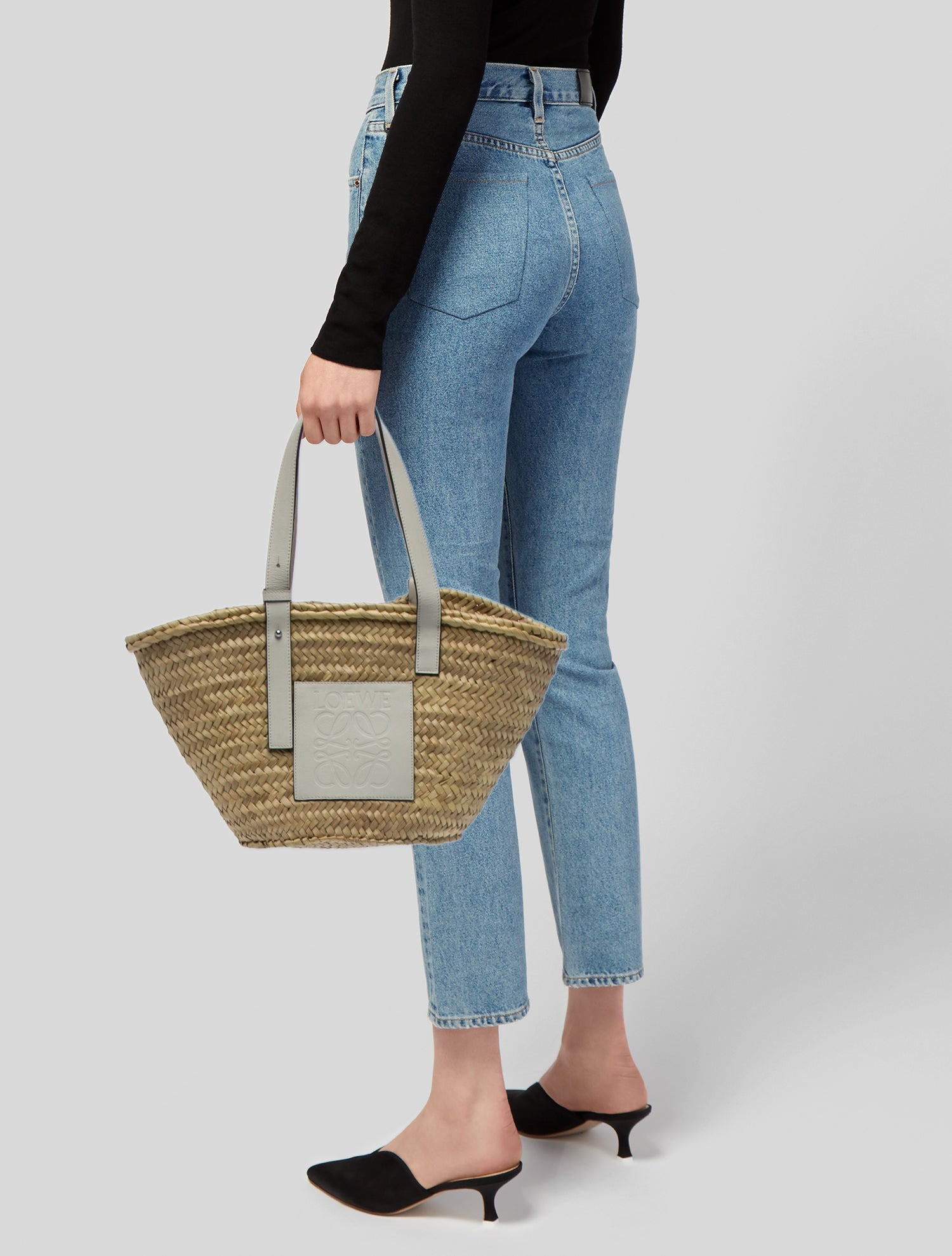 Loewe Raffia Basket