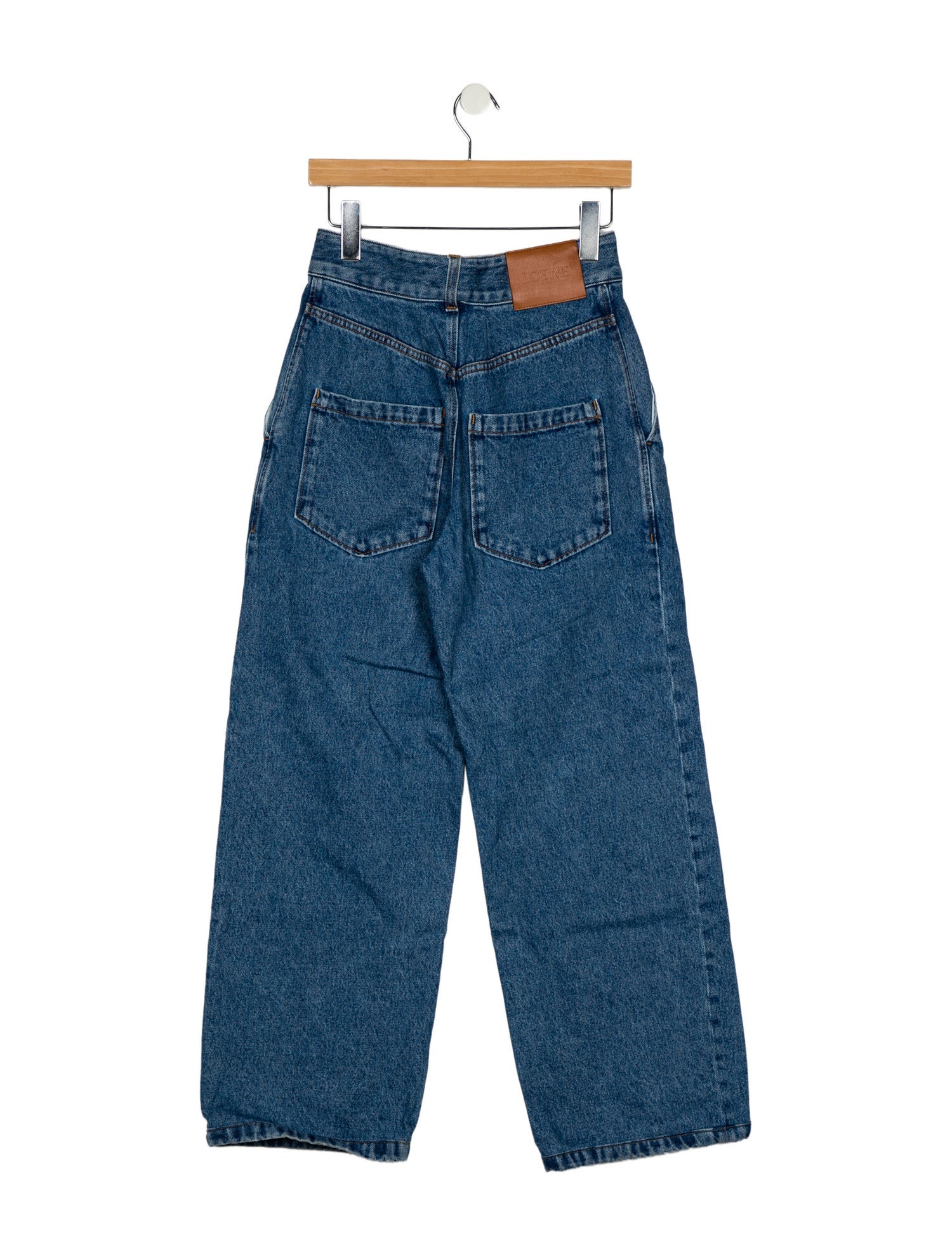 Loewe Anagram Wide Leg Jeans