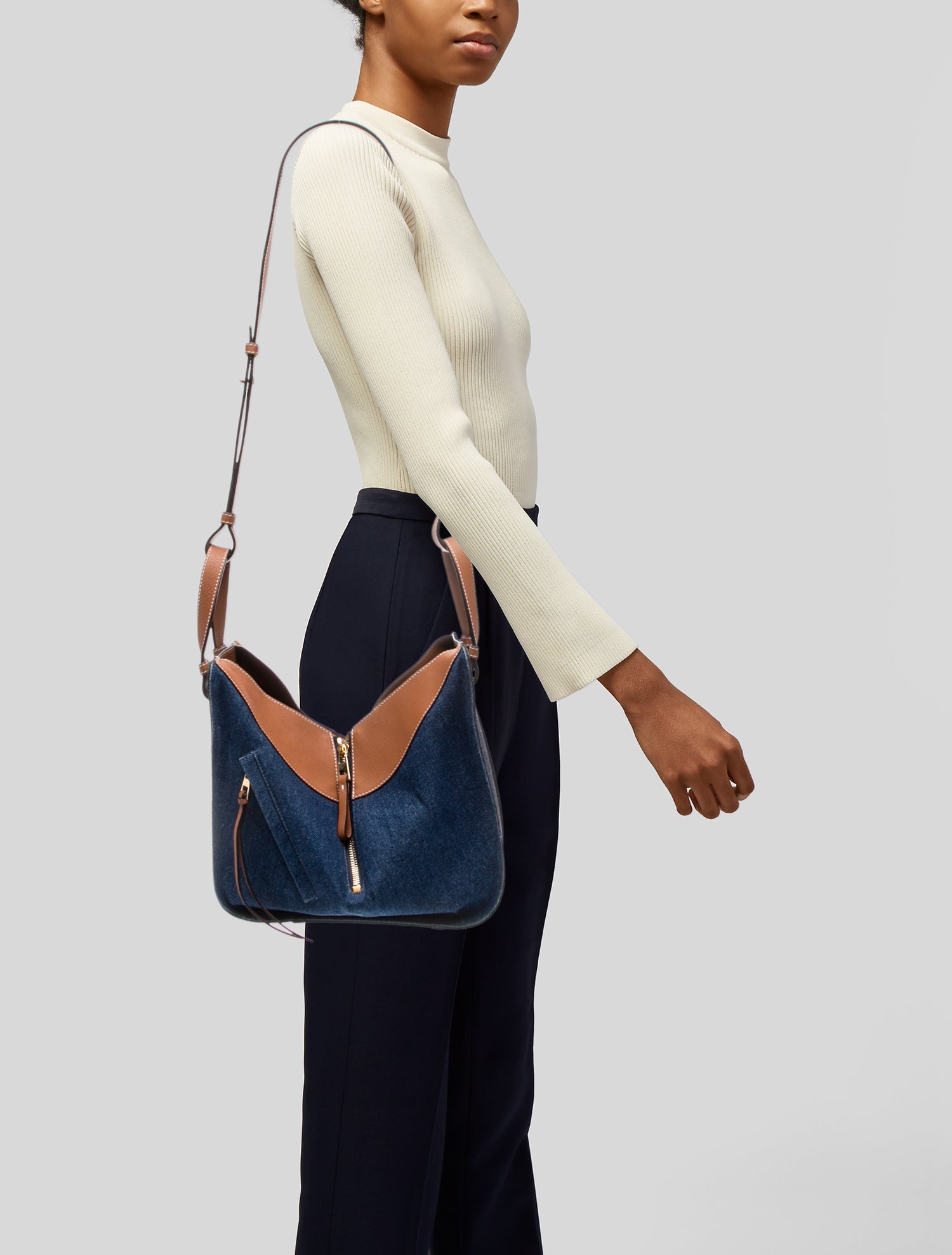 Loewe Denim Shoulder Bag