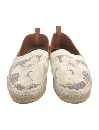 Loewe Leather Printed Espadrilles
