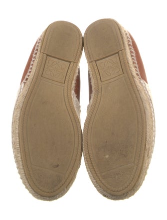 Loewe Leather Printed Espadrilles