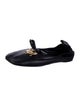 Loewe Leather Bow Accents Ballet Flats