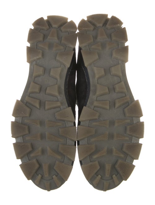 Loewe Suede Lace-Up Boots