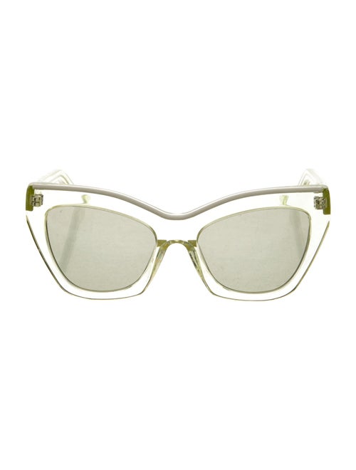 Loewe Cat-Eye Mirrored Sunglasses