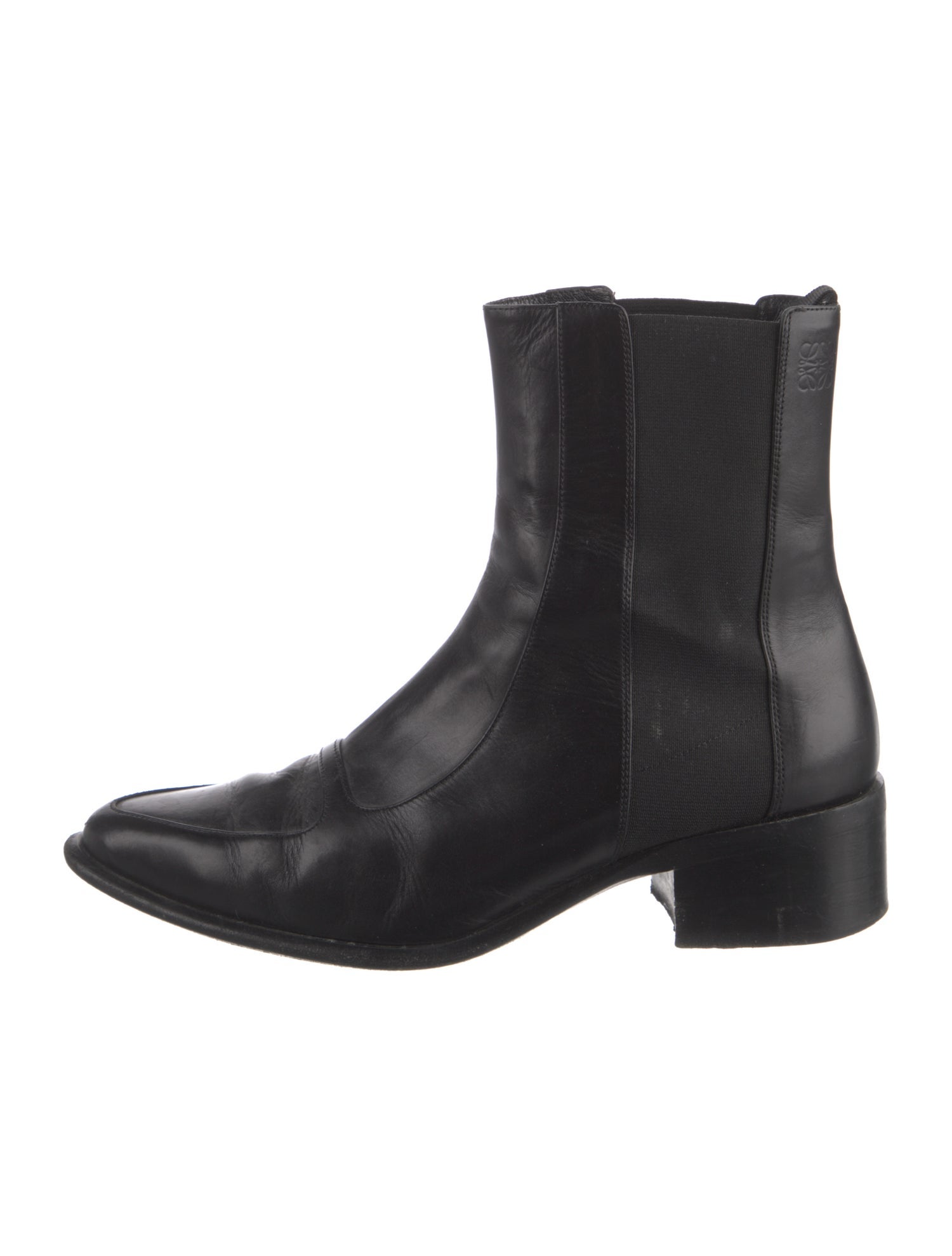 Loewe Leather Chelsea Boots