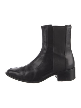 Loewe Leather Chelsea Boots