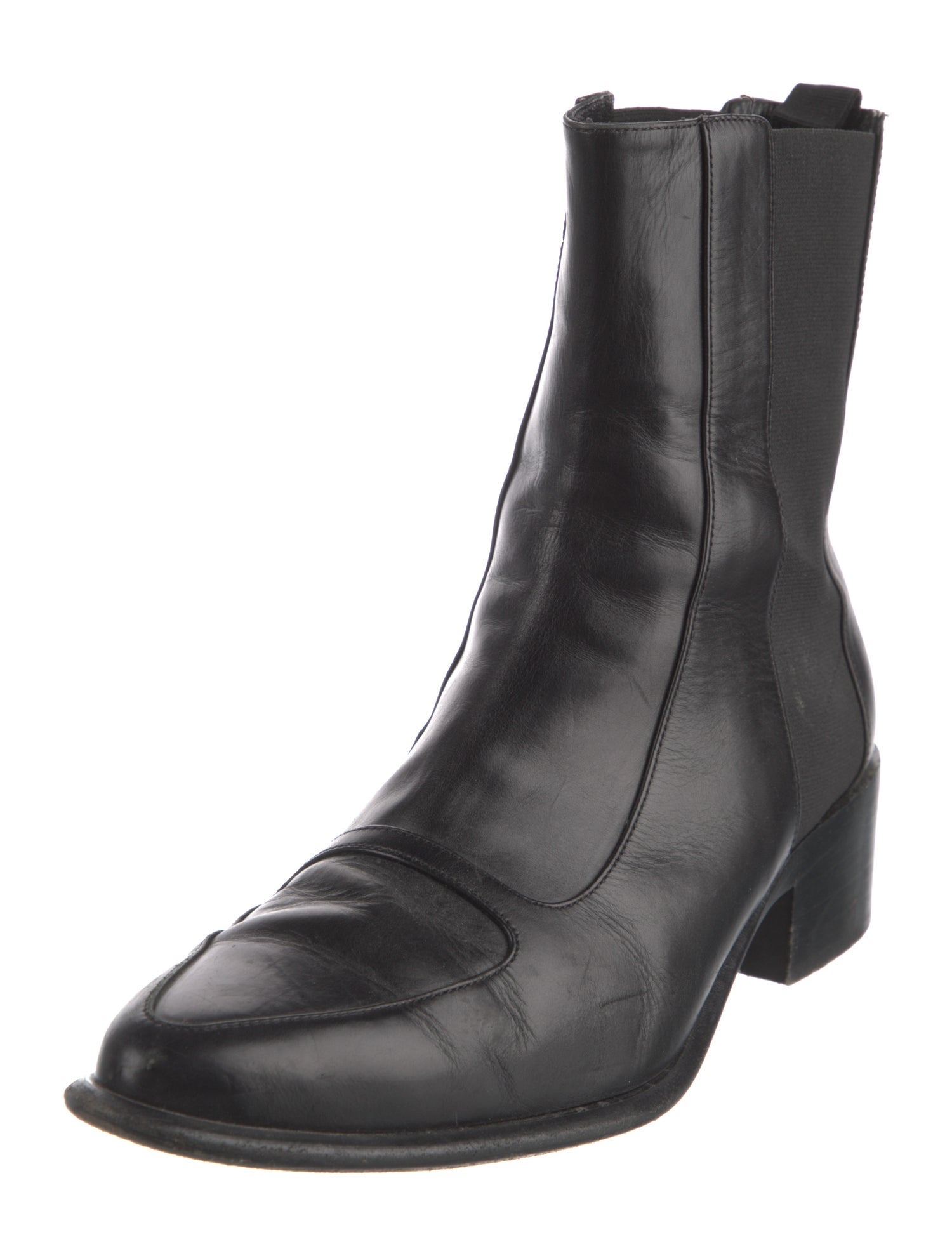 Loewe Leather Chelsea Boots
