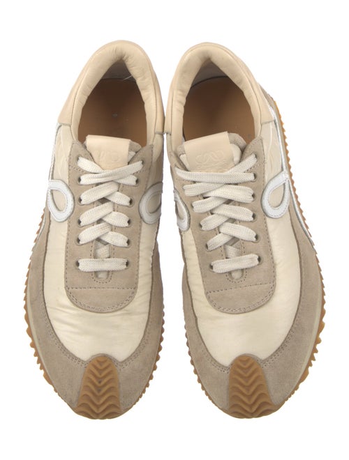 Loewe Suede Printed Sneakers