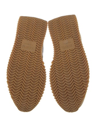 Loewe Suede Printed Sneakers