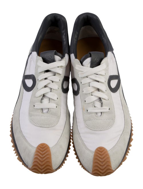 Loewe Suede Printed Sneakers