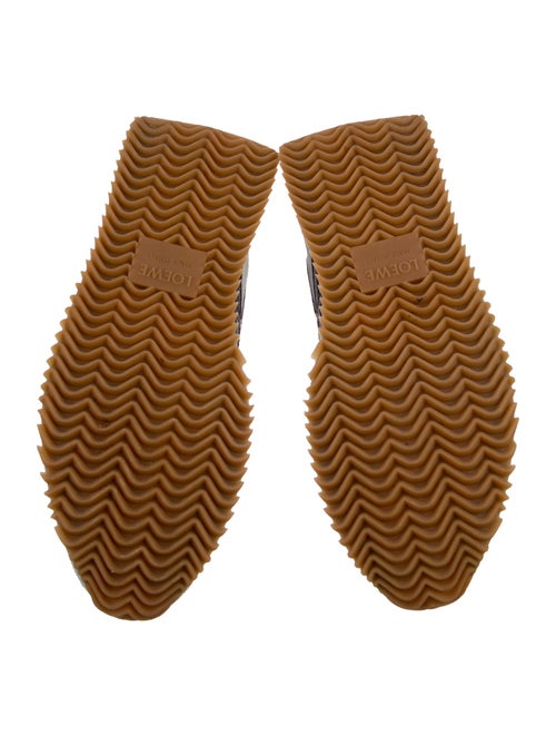 Loewe Suede Printed Sneakers