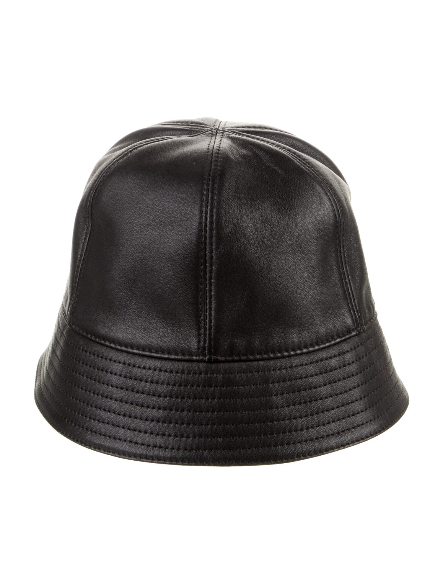 Loewe Leather Bucket Hat SIze 57