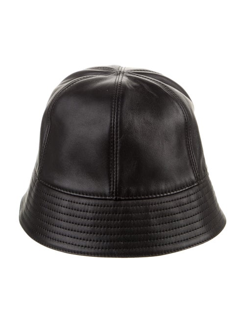 Loewe Leather Bucket Hat SIze 57